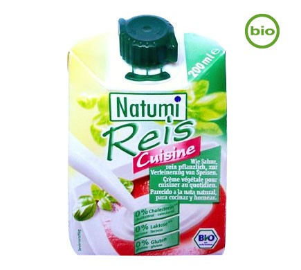 Krém ryžový na varenie a pečenie 200ml BIO NATUMI / 1,39 € s DPH 